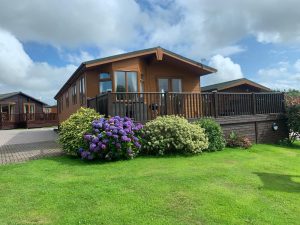 23 Ocean View hot tub, north devon holiday accommodation