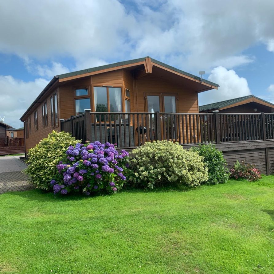 23 Ocean View hot tub, north devon holiday accommodation